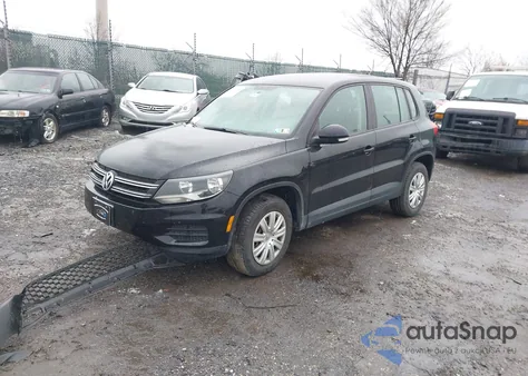 2013 Volkswagen Tiguan S из США, поврежденный, VIN WVGCV7AXXDW510423